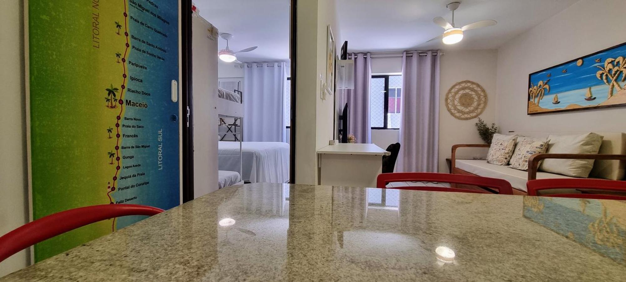 Maceio Ferias - Apto Completo E Totalmente Climatizado A 100M Praia Kültér fotó